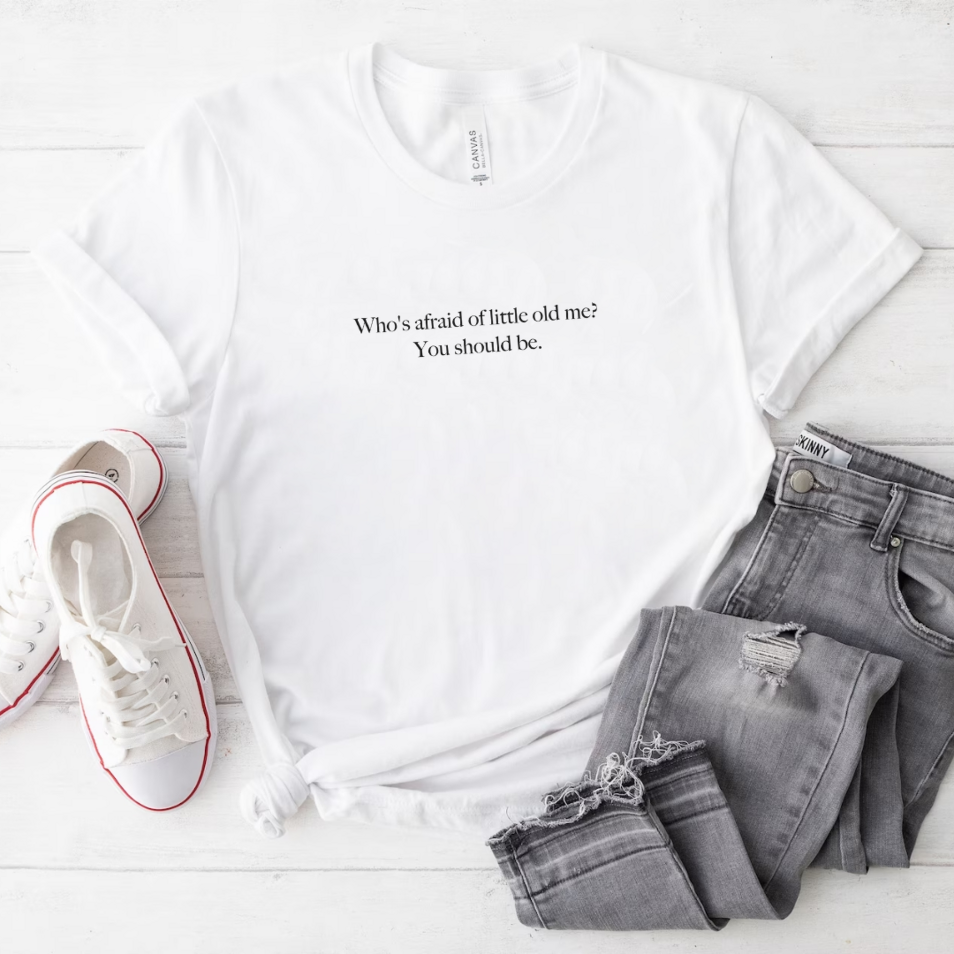 Who's afraid of little old me? || Camiseta || TTPD - 2