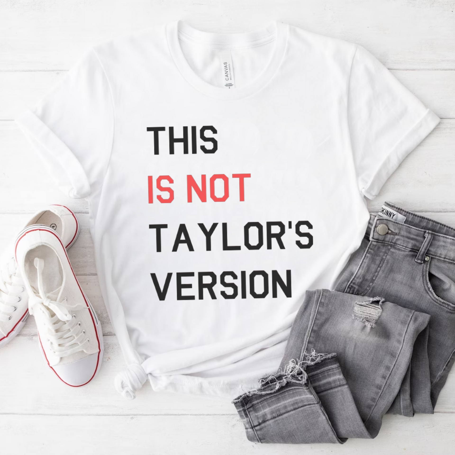 This is not Taylor's Version || Camiseta || RED - 2